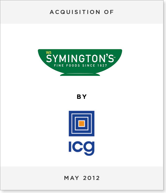 TombstoneV238 Acquisition of Symington's by Intermediate Capital Group
