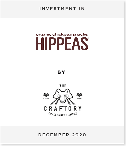 Hippeas-Craftery Investment in Hippeas by The Craftory