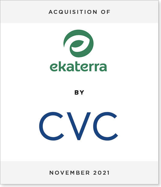 EkaterraCVC-1 Transactions